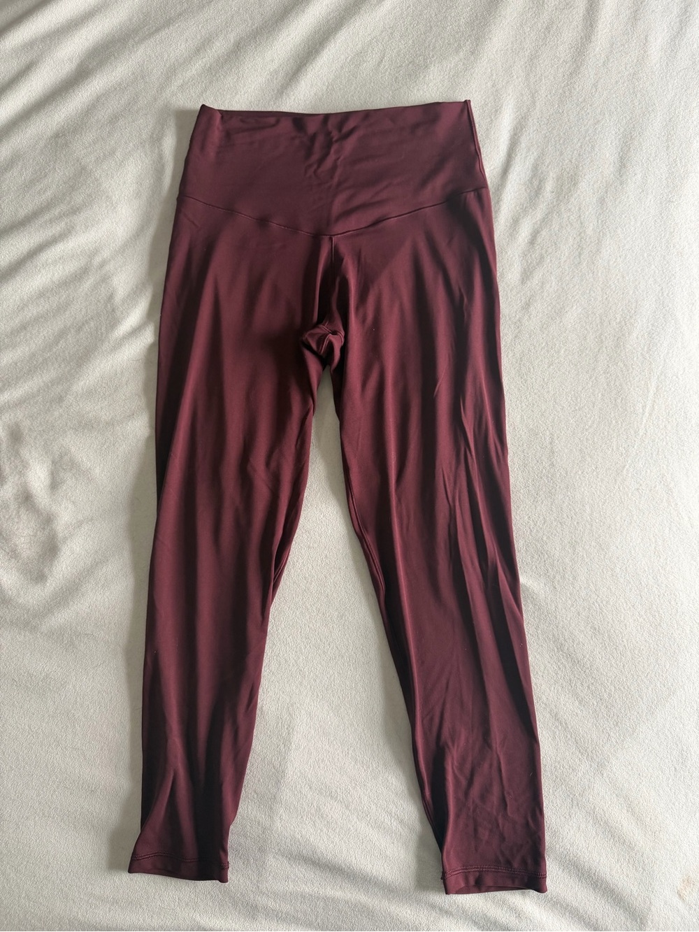 NWOT aerie Offline High-Rise Leggings in Deep Wine